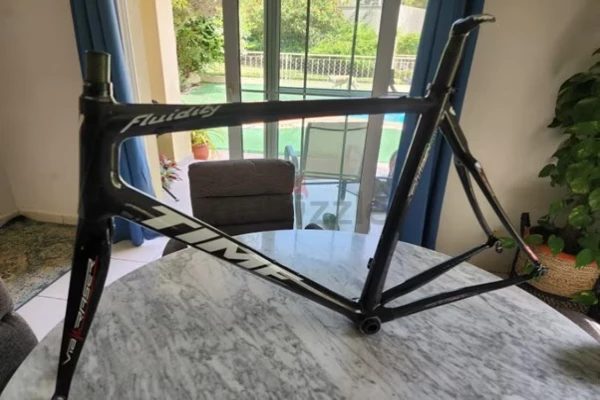 Pro Cycling Carbon Racing Bicycle Frame - Size Large (1.75-1.83cm height)