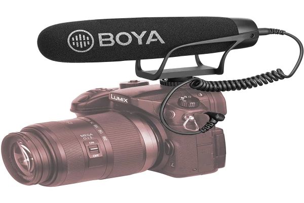 Boya BY-BM2021 Cardoid Shotgun On Camera Microphone