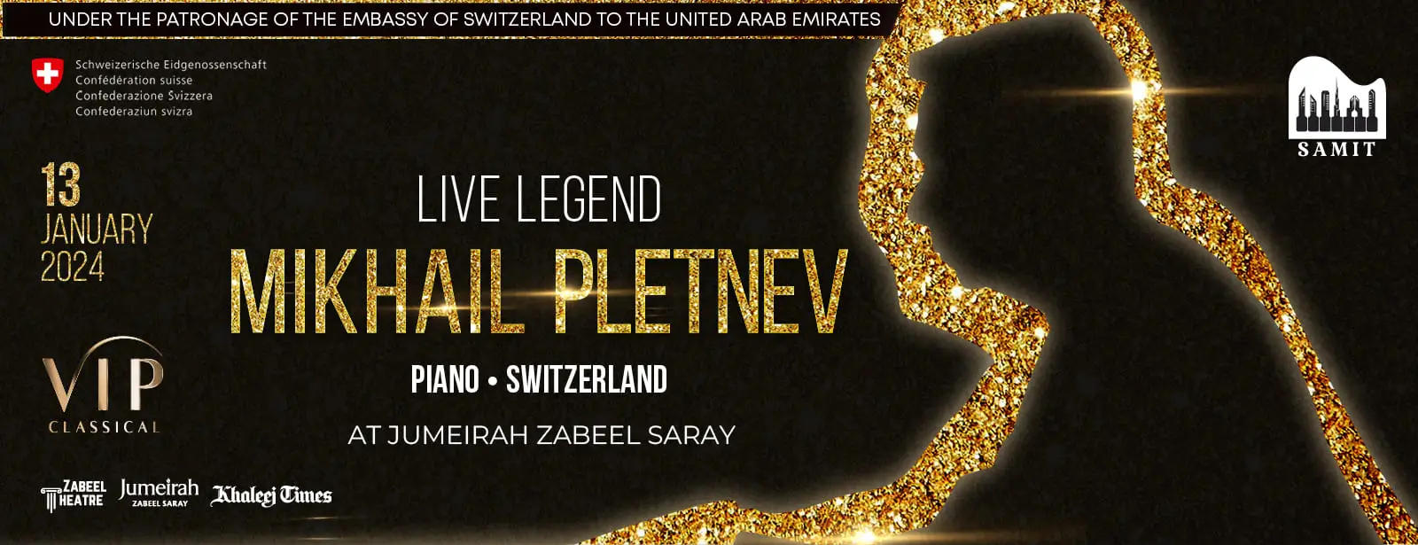 Live Legend Mikhail Pletnev in Dubai