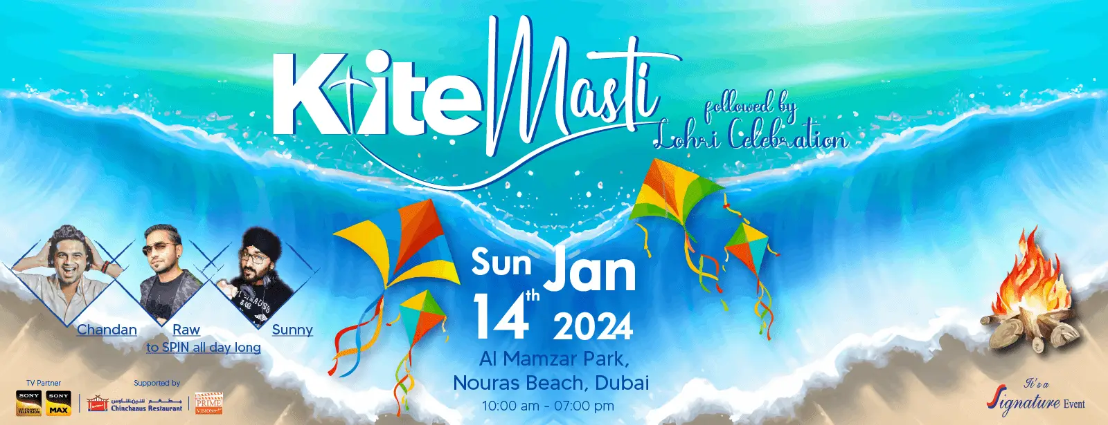 Kite Masti and Lohri in Dubai